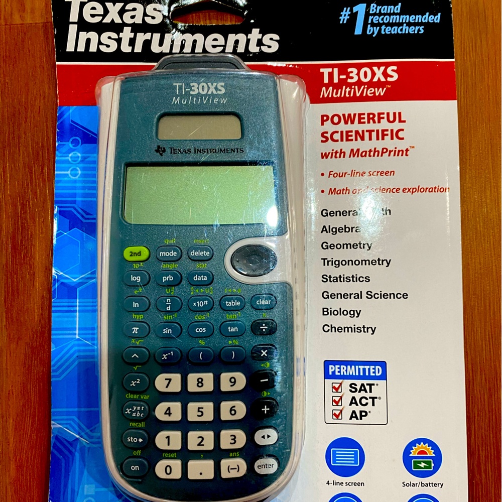 TEXAS INSTRUMENTS 30XS SCIENTIFIC